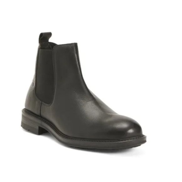 Men's Vince Camuto Zavara Lugg  Chelsea Boot Black Size US 12M - Picture 2 of 2